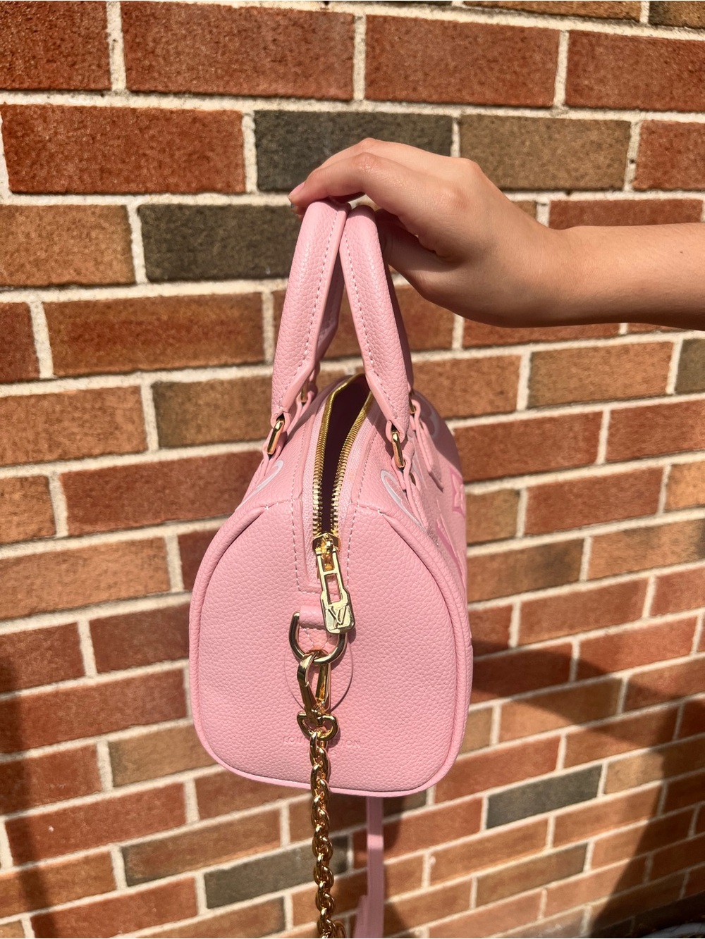 Pink Speedy purse - Picture 4 of 6
